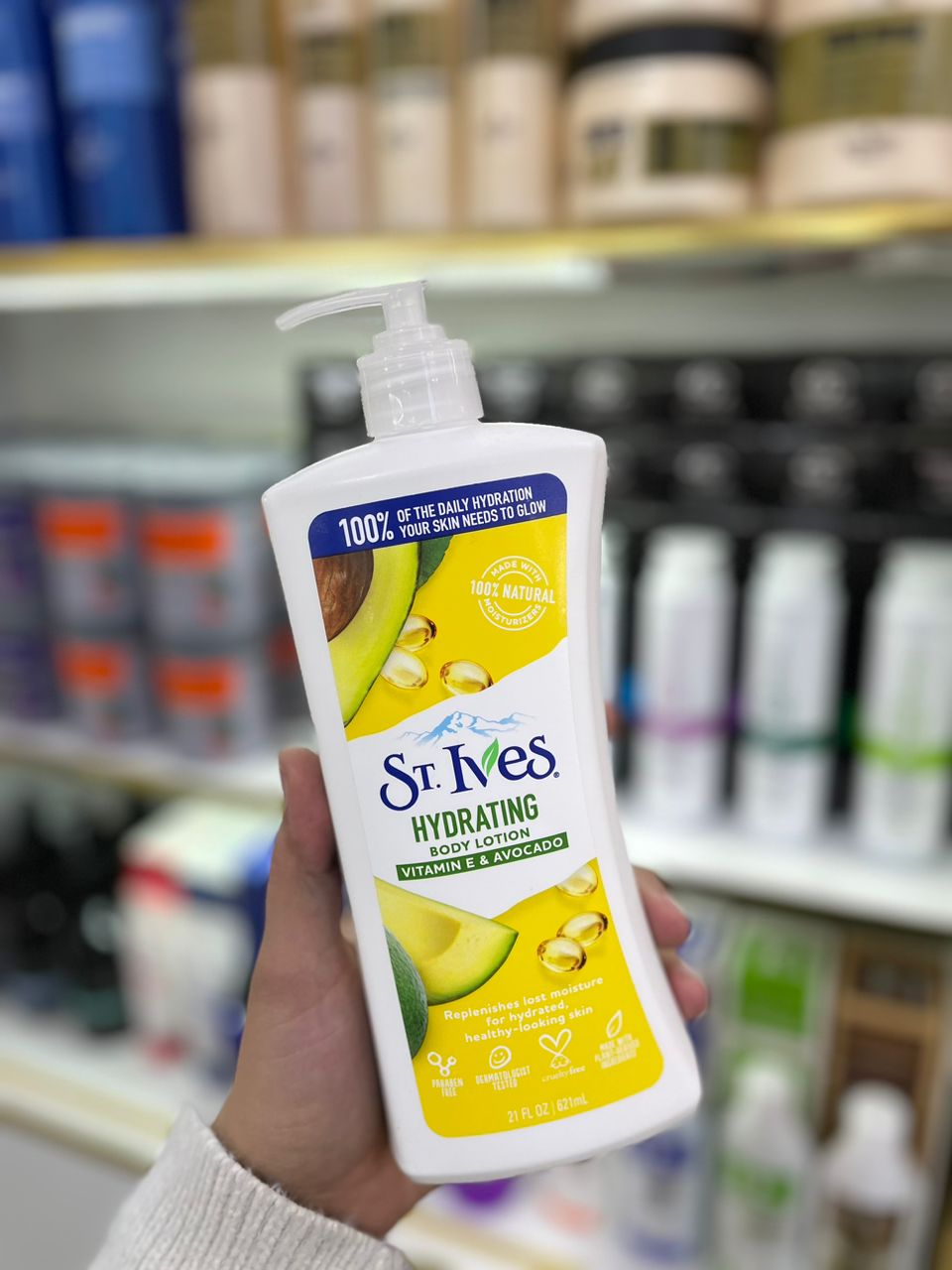 لوسیون بدن آبرسان عصاره آووکادو سینت ایوز ST Ives